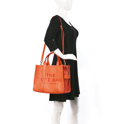 Marc Jacobs Grained Calfskin Medium The Tote Bag Dragon Fire 2 of 15
