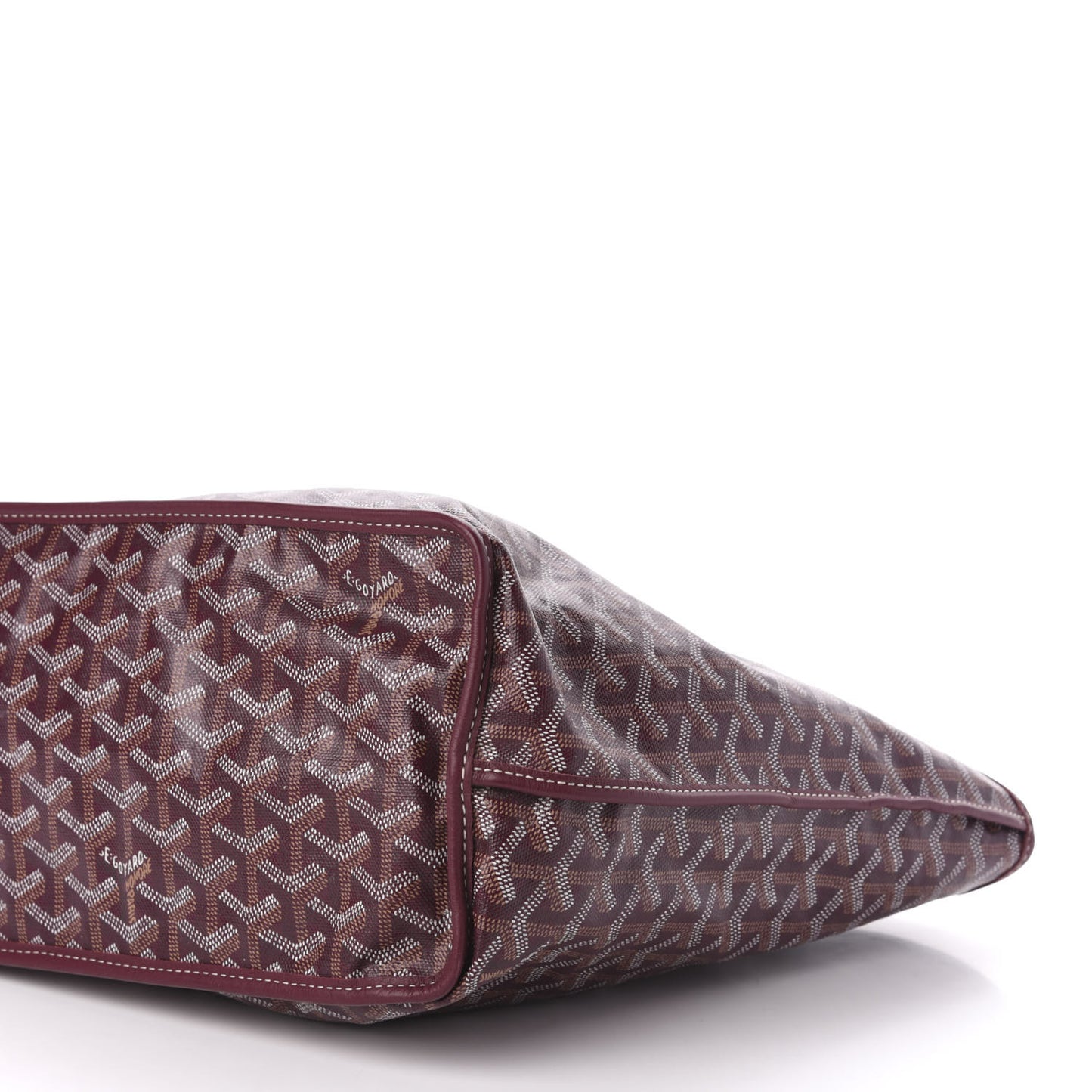 Goyardine Reversible Anjou PM Burgundy