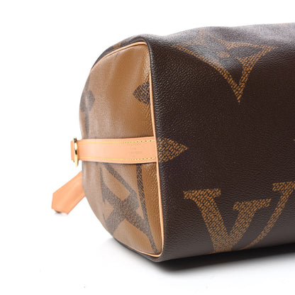Louis Vuitton Reverse Monogram Giant Speedy Bandouliere 30 5 of 9