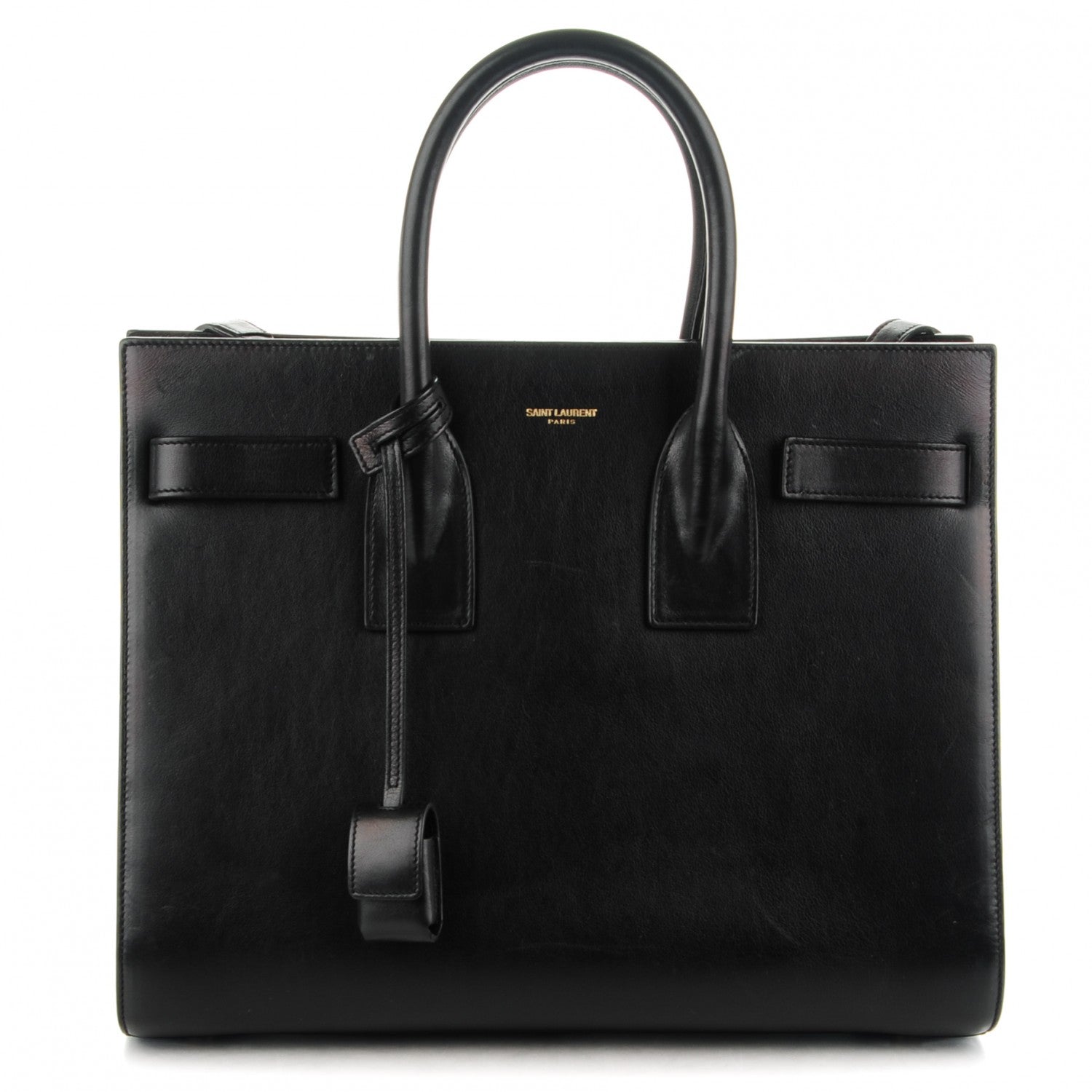 Saint Laurent Calfskin Small Sac De Jour Black 1 of 7