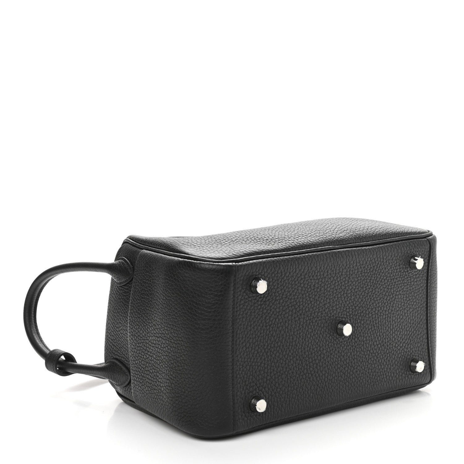 Hermes Taurillon Clemence Lindy 26 Black 3 of 12