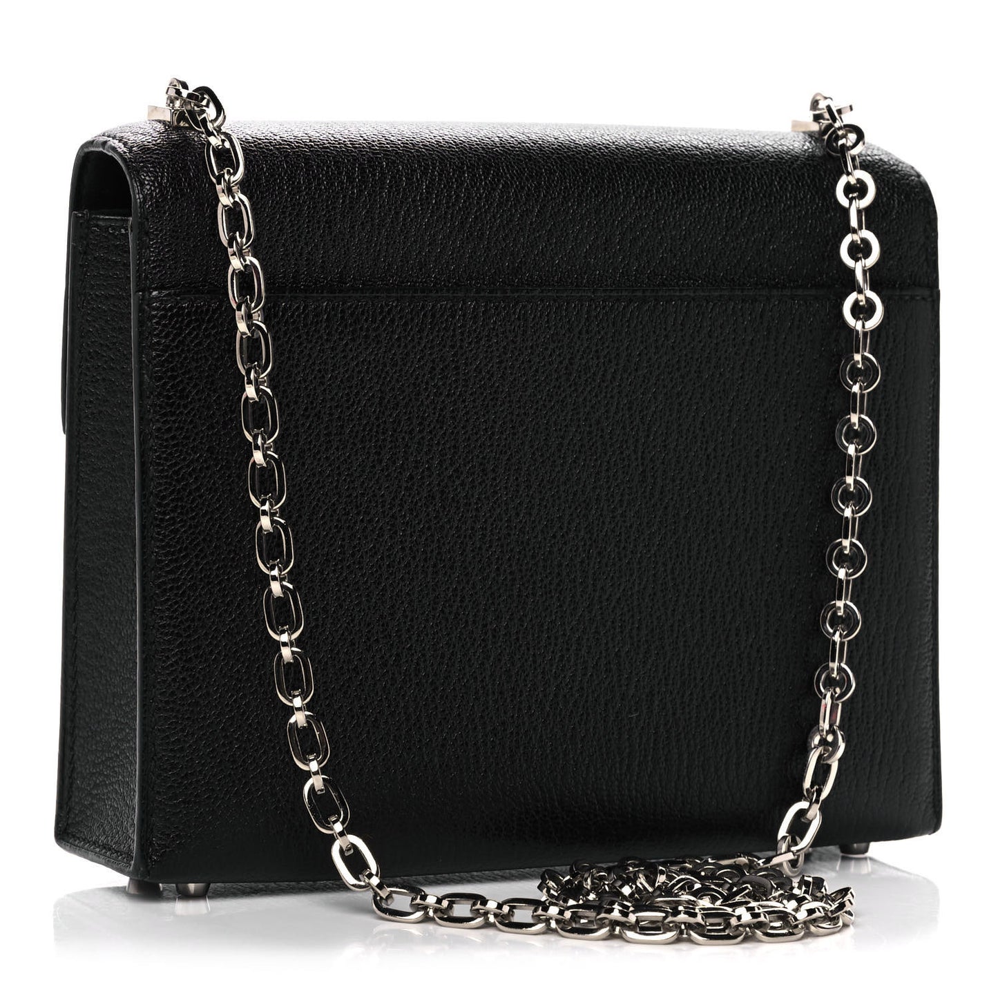Chevre Mysore Mini Verrou Chaine Bag Black