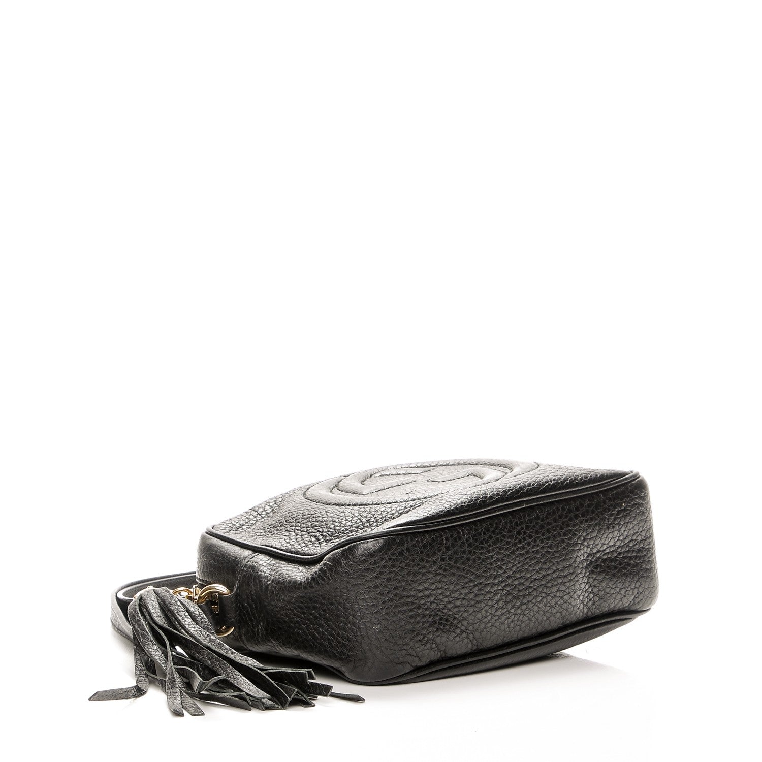 Gucci Pebbled Calfskin Small Soho Disco Bag Black 4 of 7