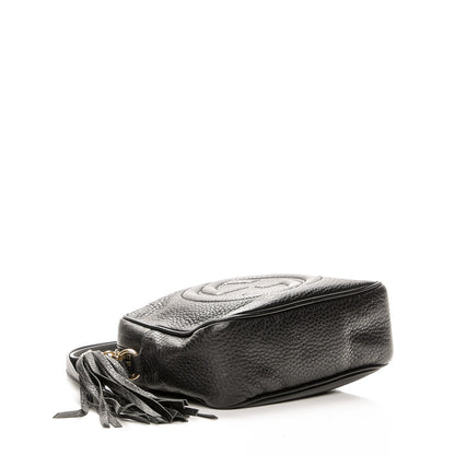 Gucci Pebbled Calfskin Small Soho Disco Bag Black 4 of 7