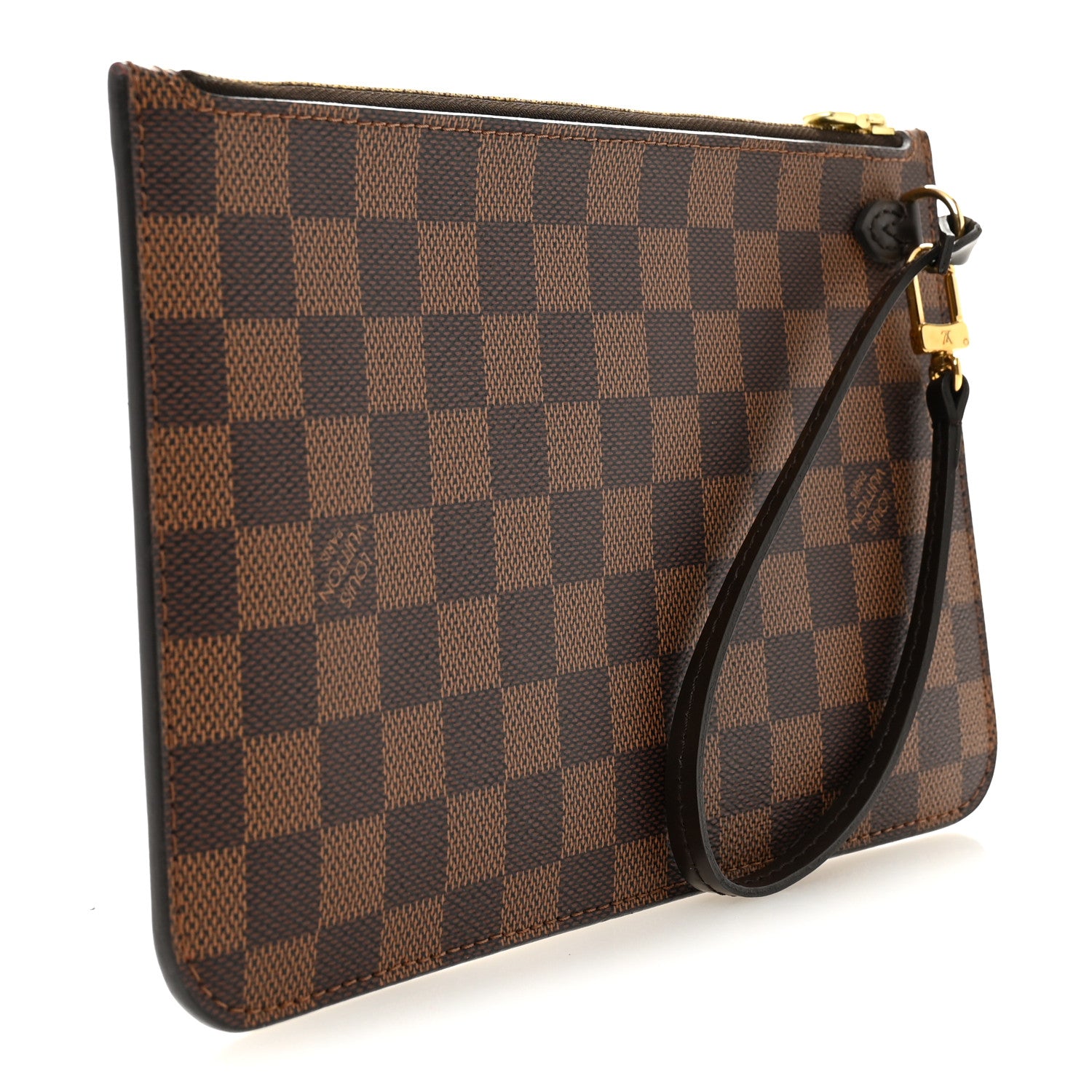 Louis Vuitton Damier Ebene Neverfull MM GM Pochette 3 of 8
