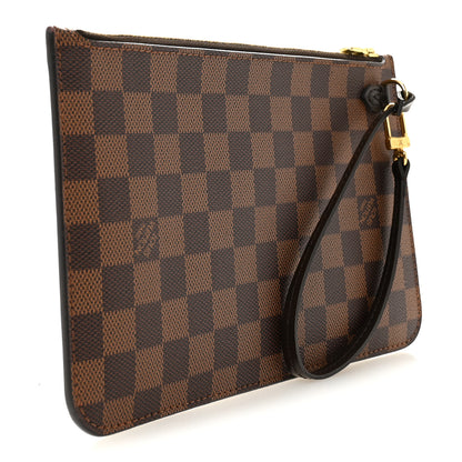 Louis Vuitton Damier Ebene Neverfull MM GM Pochette 3 of 8