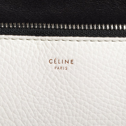 Celine Textured Calfskin Large Edge Shoulder Bag Black 6 of 9