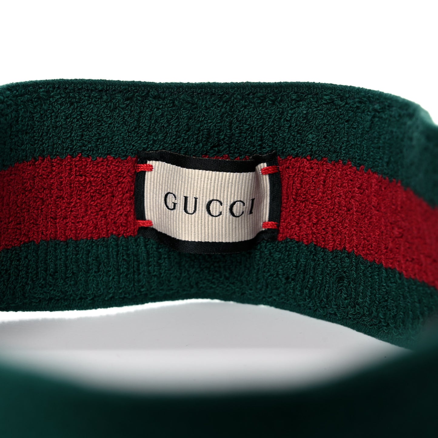 Vinyl Web Visor L Green Red