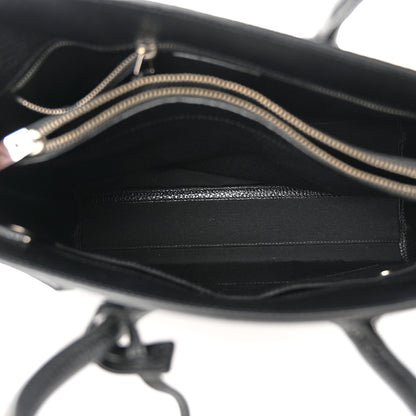 Saint Laurent Grained Calfskin Small Sac De Jour Black 5 of 10