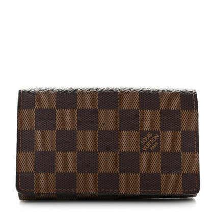 Louis Vuitton Damier Ebene Porte-Monnaie Billets Tresor Wallet 1 of 7
