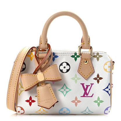 Louis Vuitton LV X TM Monogram Multicolor Nano Speedy White 1 of 12