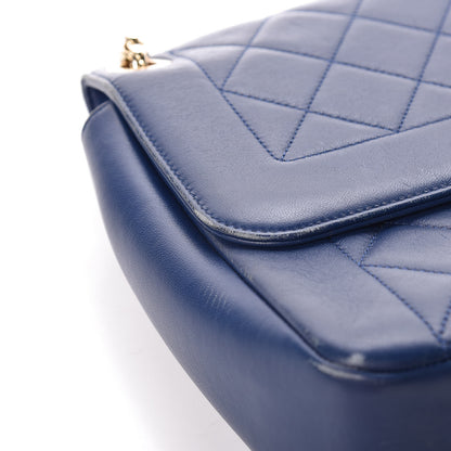 Chanel Lambskin Quilted Large Chic With Me Flap Navy 12 of 17