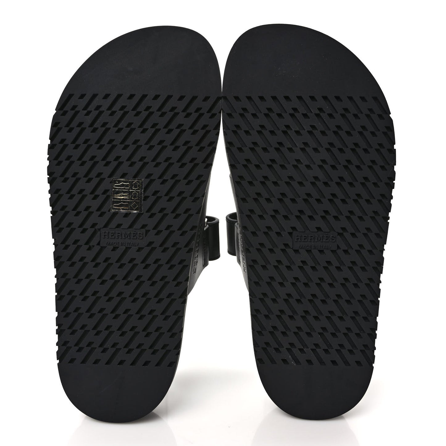Calfskin Womens Chypre Sandals 36.5 Black