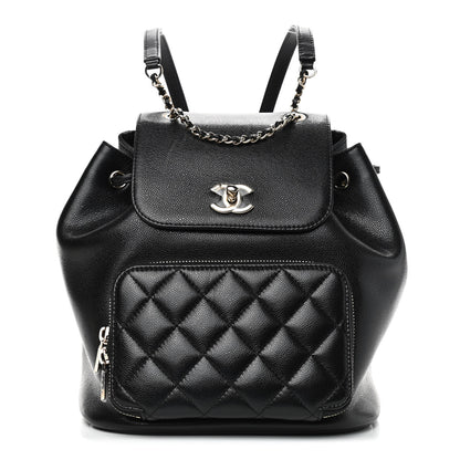 Chanel Caviar Quilted Business Affinity Backpack Black 1 of 9
