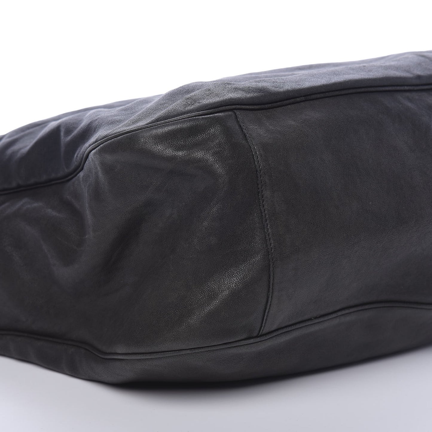 Sheepskin Large Roady Hobo Black Leopard