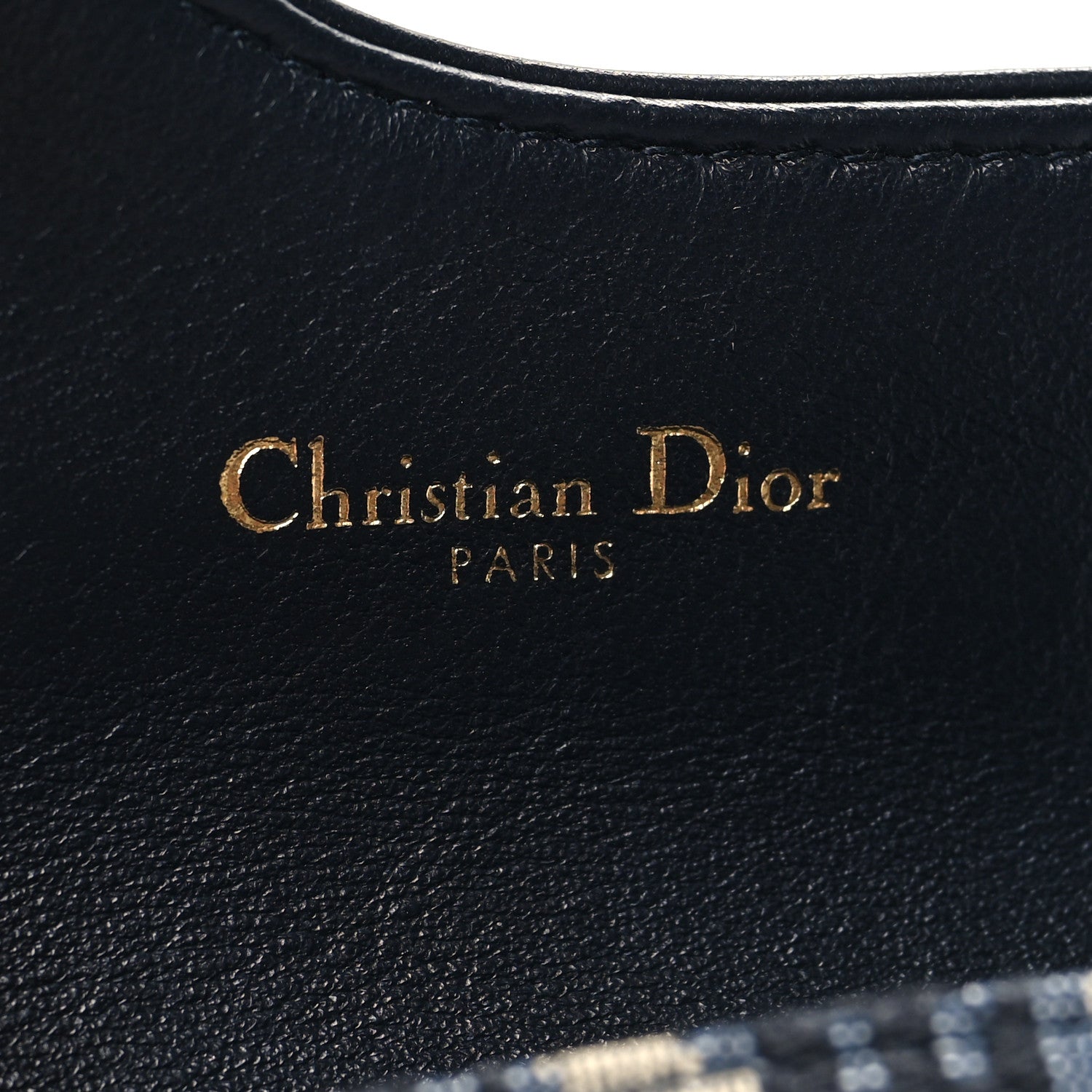 Christian Dior Oblique Saddle 5-Gusset Card Holder Blue 6 of 8