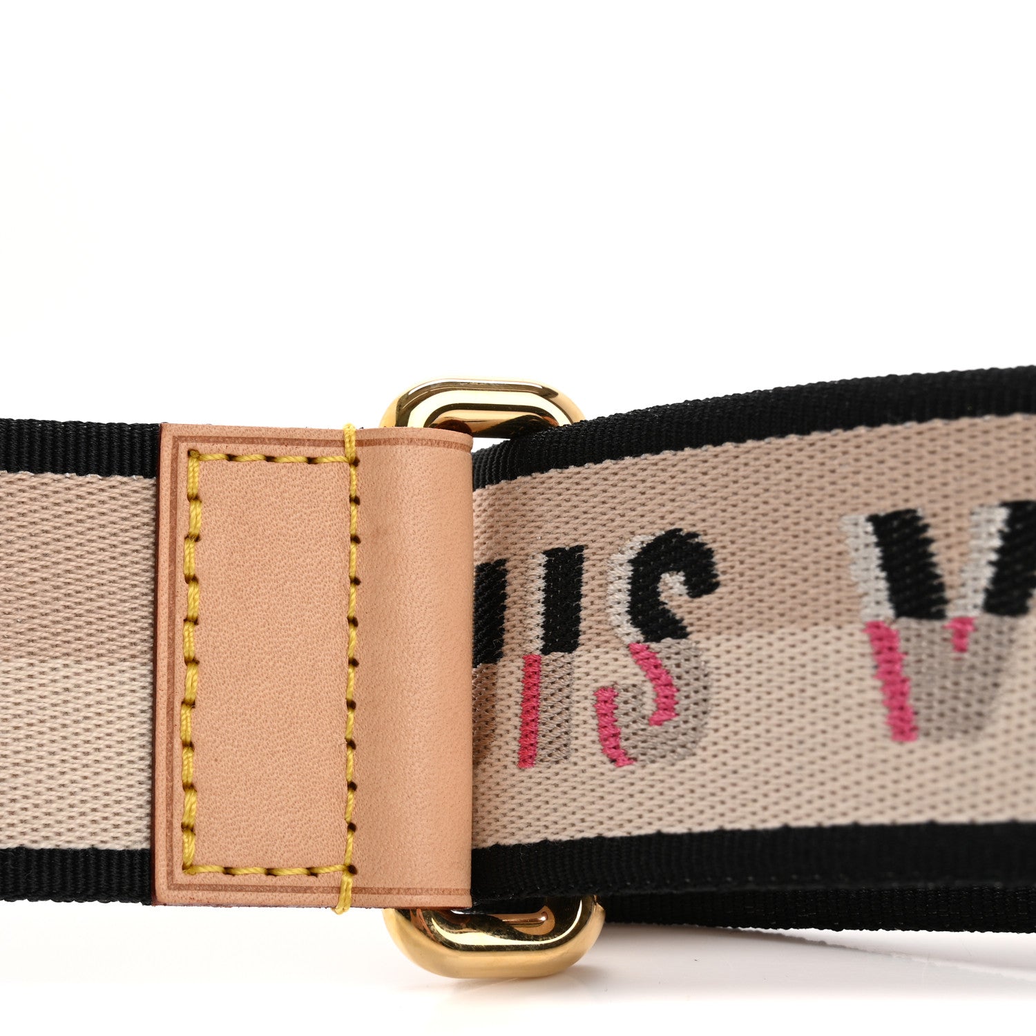 Louis Vuitton Jacquard Speedy Bandouliere 20 Shoulder Strap Black 5 of 6