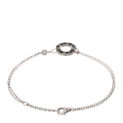 Cartier 18K White Gold Diamond LOVE Bracelet 3 of 4