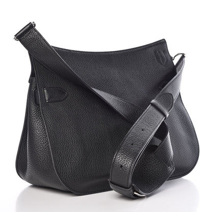 Hermes Taurillon Clemence Jypsiere 31 Black 3 of 13
