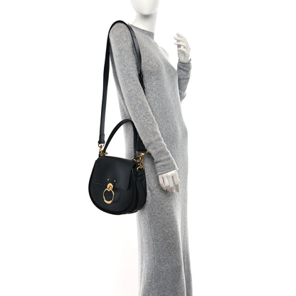Chloe Calfskin Suede Large Tess Bag Black 3 of 10