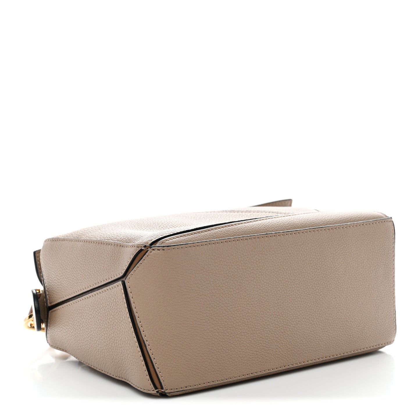 Grained Calfskin Small Puzzle Bag Sand Mink