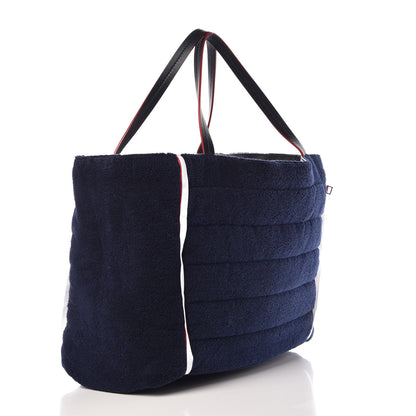 Chanel Reversible Airlines Tote Silver Navy 9 of 18