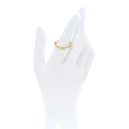 Tiffany 18K Yellow Gold Hardwear Micro Link Ring 54 6.75 2 of 7