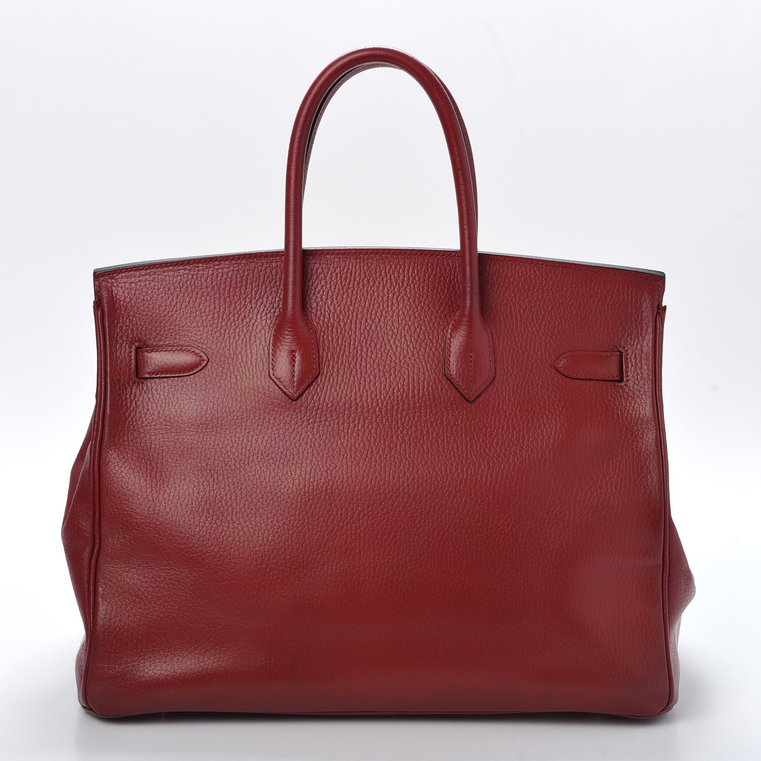 Hermes Ardennes Birkin 35 Rouge Vif 3 of 37
