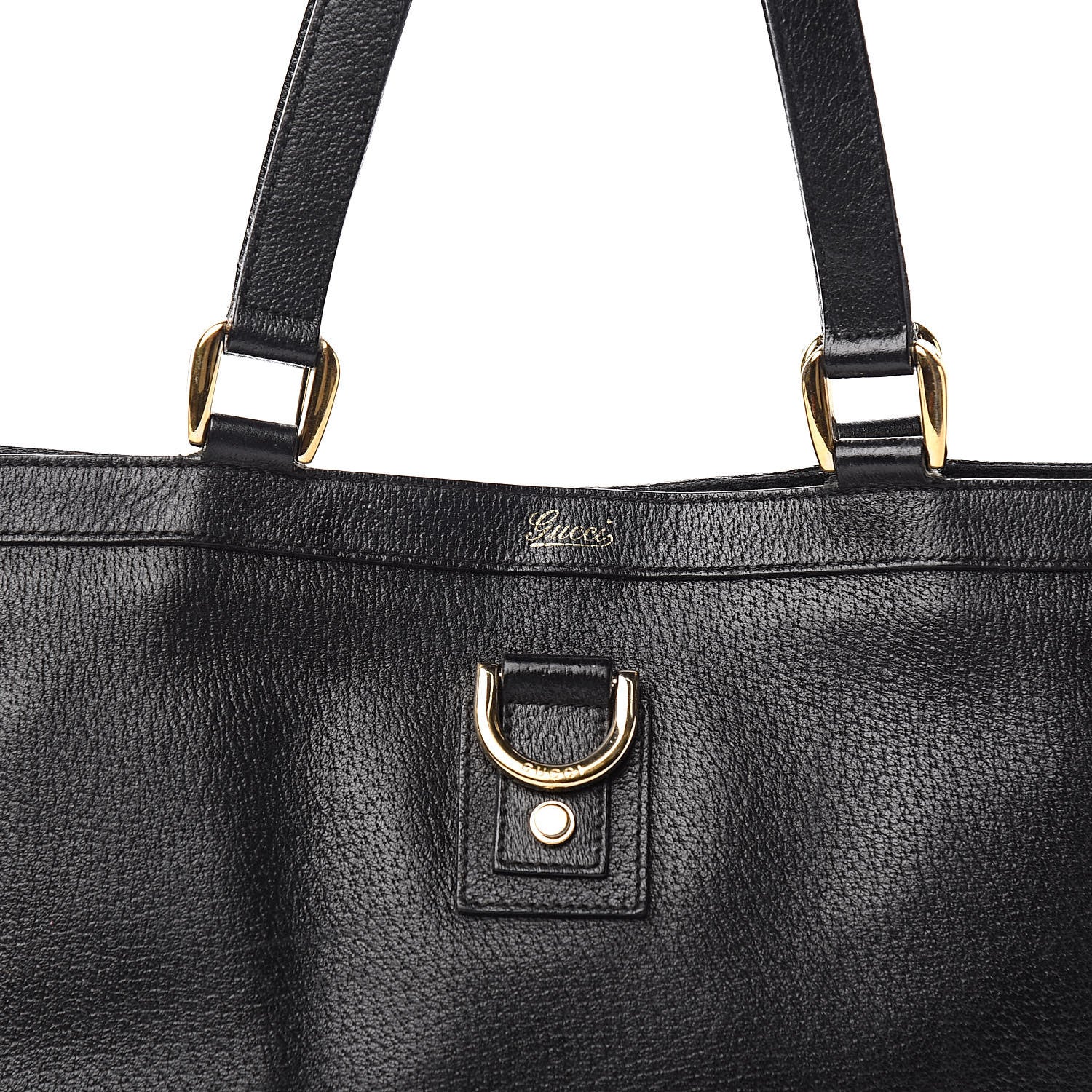 Gucci Calfskin Large Abbey Tote Black 11 of 11