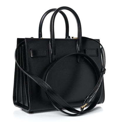 Saint Laurent Calfskin Nano Sac De Jour Black 3 of 12