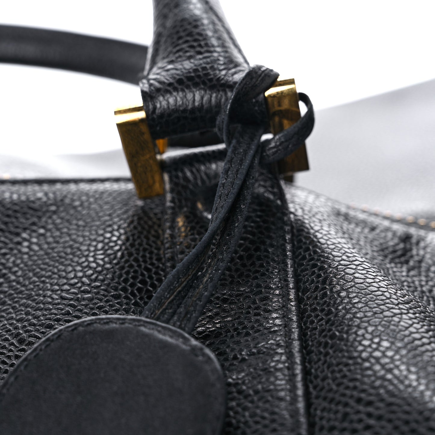 Caviar Timeless CC Duffel Bag Black