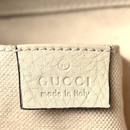 Gucci Cellarius Calfskin Small Bamboo Backpack Mystic White 6 of 10