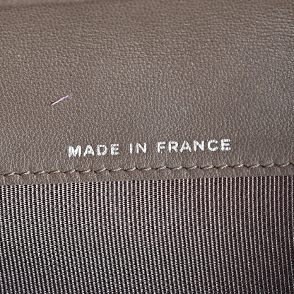 Chanel Lambskin Quilted Yen Wallet Red 7 of 11