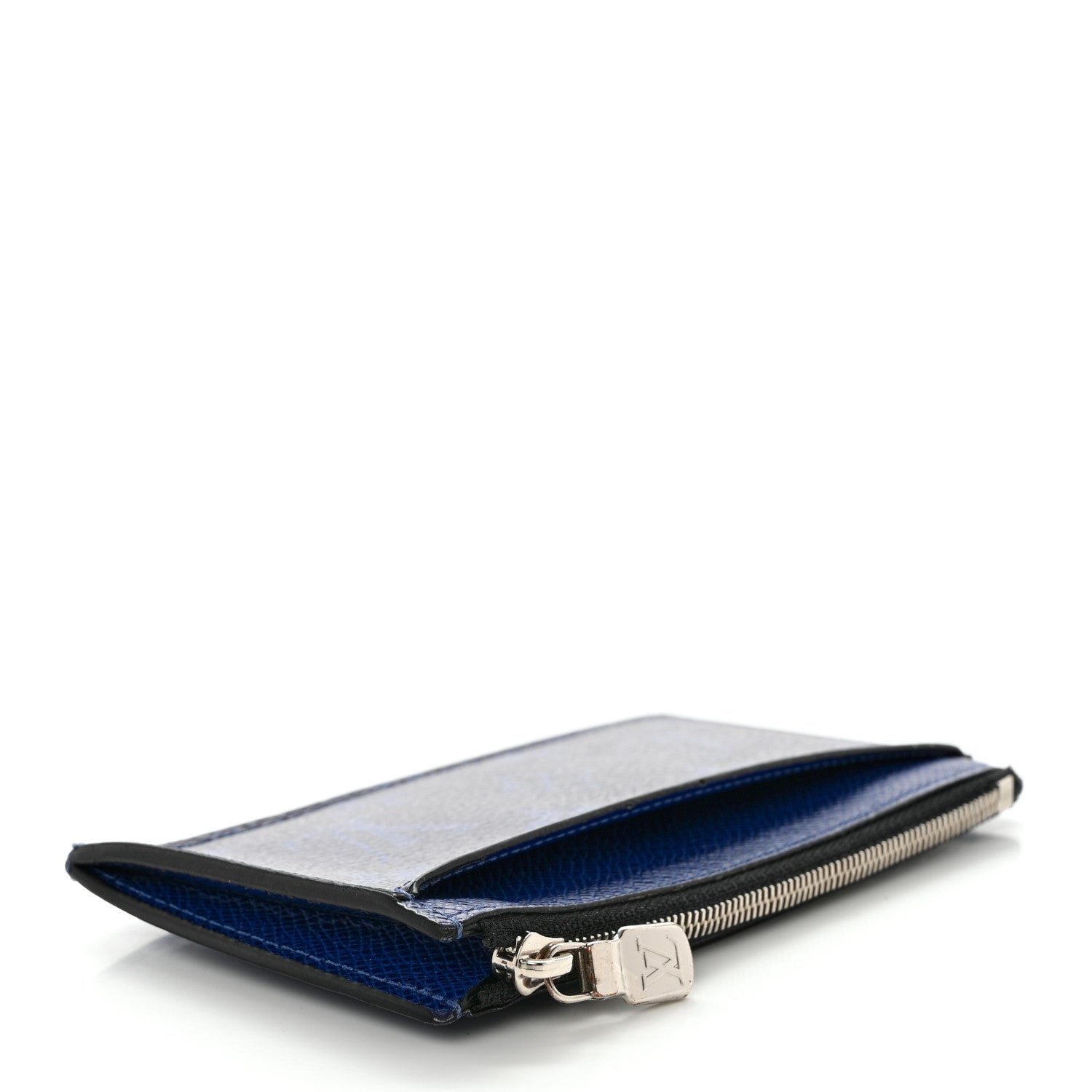 Louis Vuitton Taigarama Coin Card Holder Cobalt Blue 8 of 9