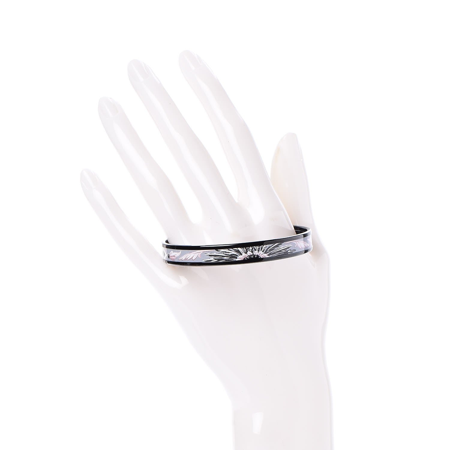 Hermes Enamel Printed Brazil Narrow Bracelet 65 2 of 6