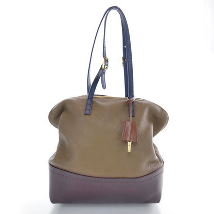 Fendi Cuoio Colorblock 2Bag Fango Mirto Melan 1 of 8
