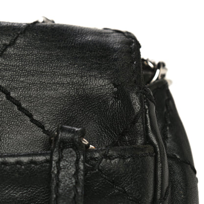 Chanel Lambskin Small Stitched Mini Flap Black 19 of 23