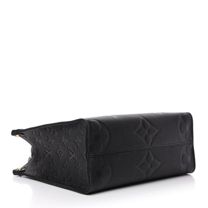 Louis Vuitton Empreinte Monogram Giant Onthego PM Black 5 of 11