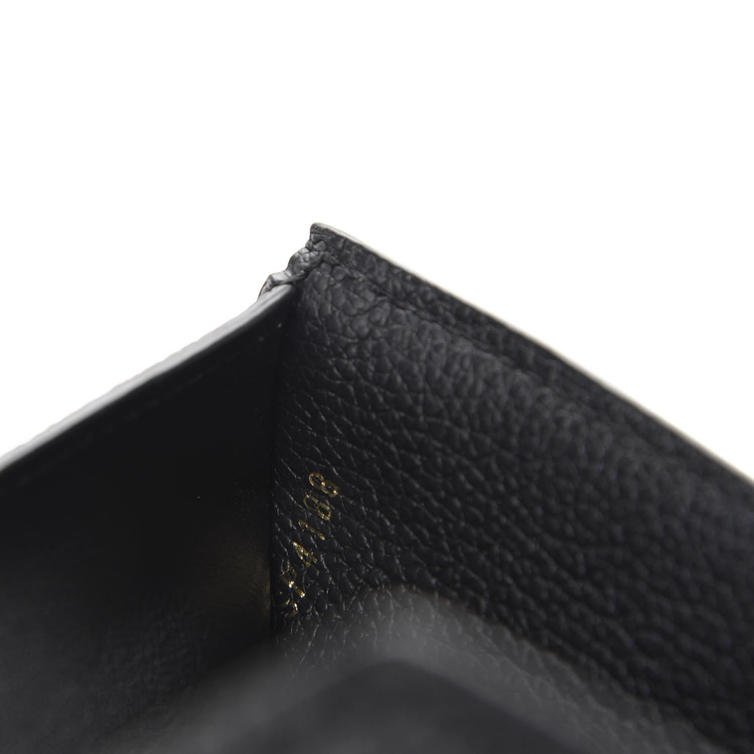 Louis Vuitton Empreinte Victorine Wallet Black 7 of 7