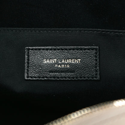 Saint Laurent Calfskin Matelasse Monogram Lou Camera Bag Dark Beige 6 of 12