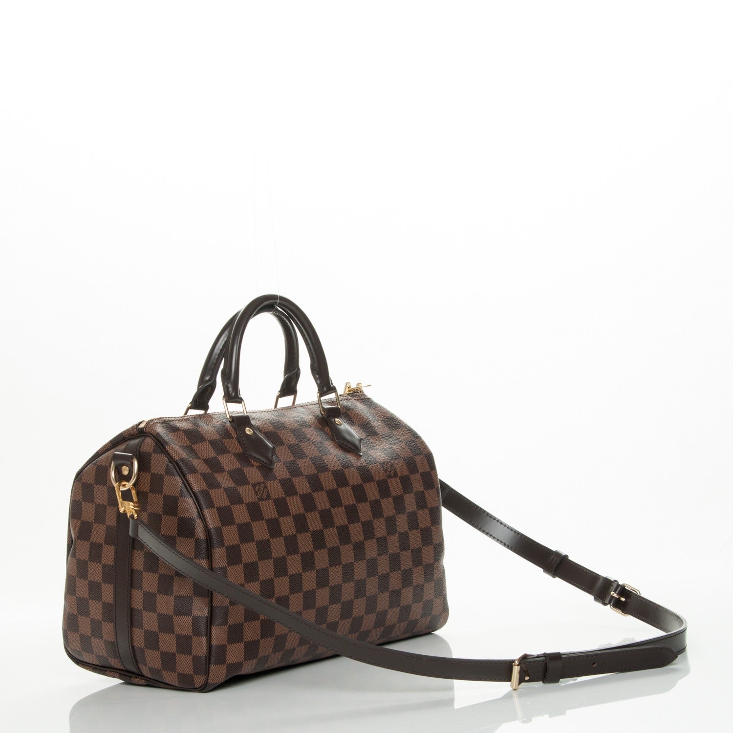 Louis Vuitton Damier Ebene Speedy Bandouliere 30 4 of 9