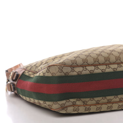 Gucci Monogram Medium Heritage Shoulder Bag Light Tobacco 11 of 13