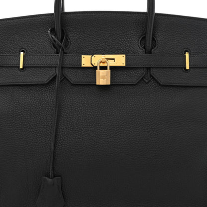 Hermes Togo Birkin 40 Black 8 of 13