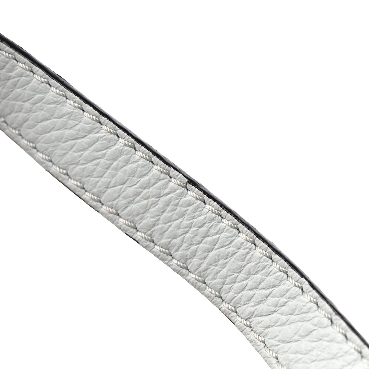 Calfskin Mini Marcie Round Crossbody Bag Faded Blue