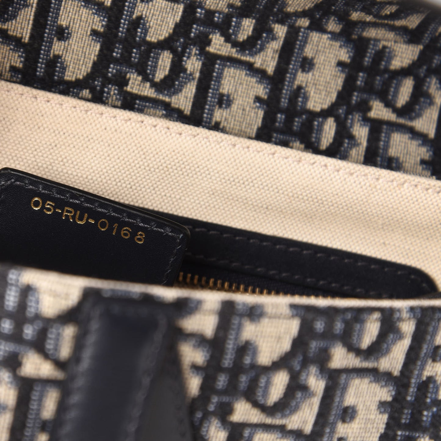 Oblique Saddle Bag Blue