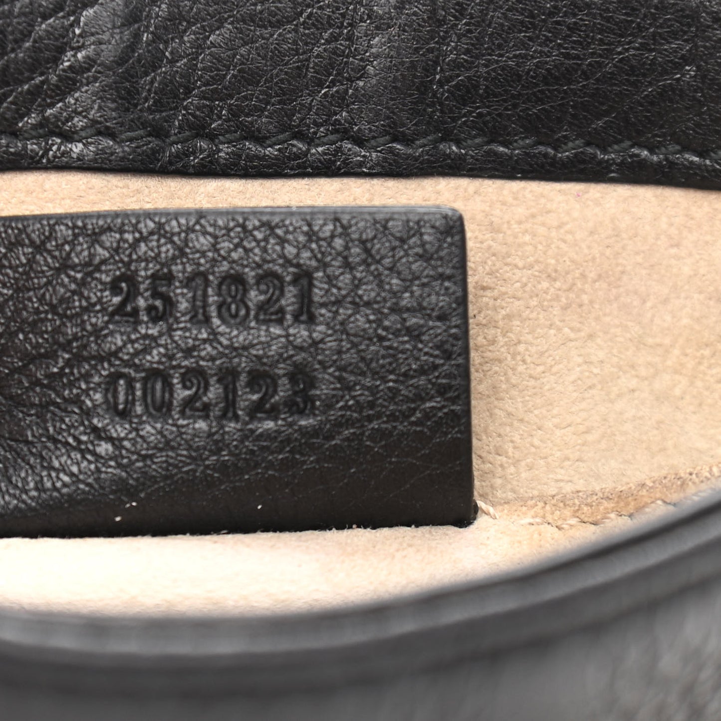 Pebbled Calfskin Small 1973 Chain Shoulder Bag Black