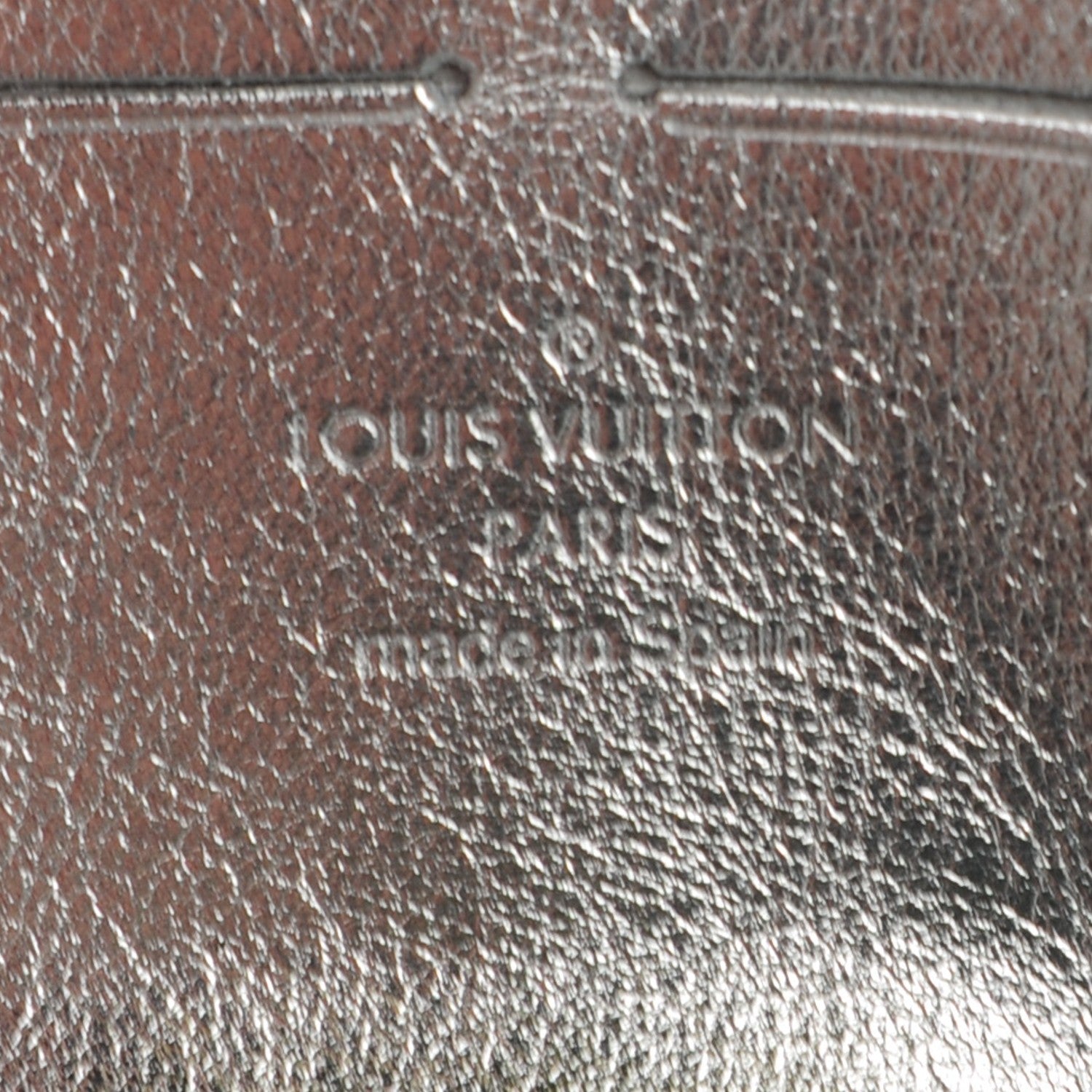 Louis Vuitton Suhali Zippy Wallet Silver 6 of 7