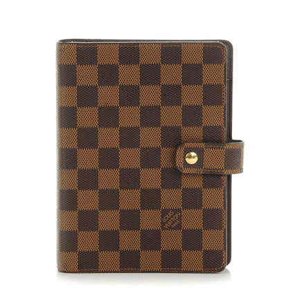 Louis Vuitton Damier Ebene Medium Ring Agenda Cover 1 of 7