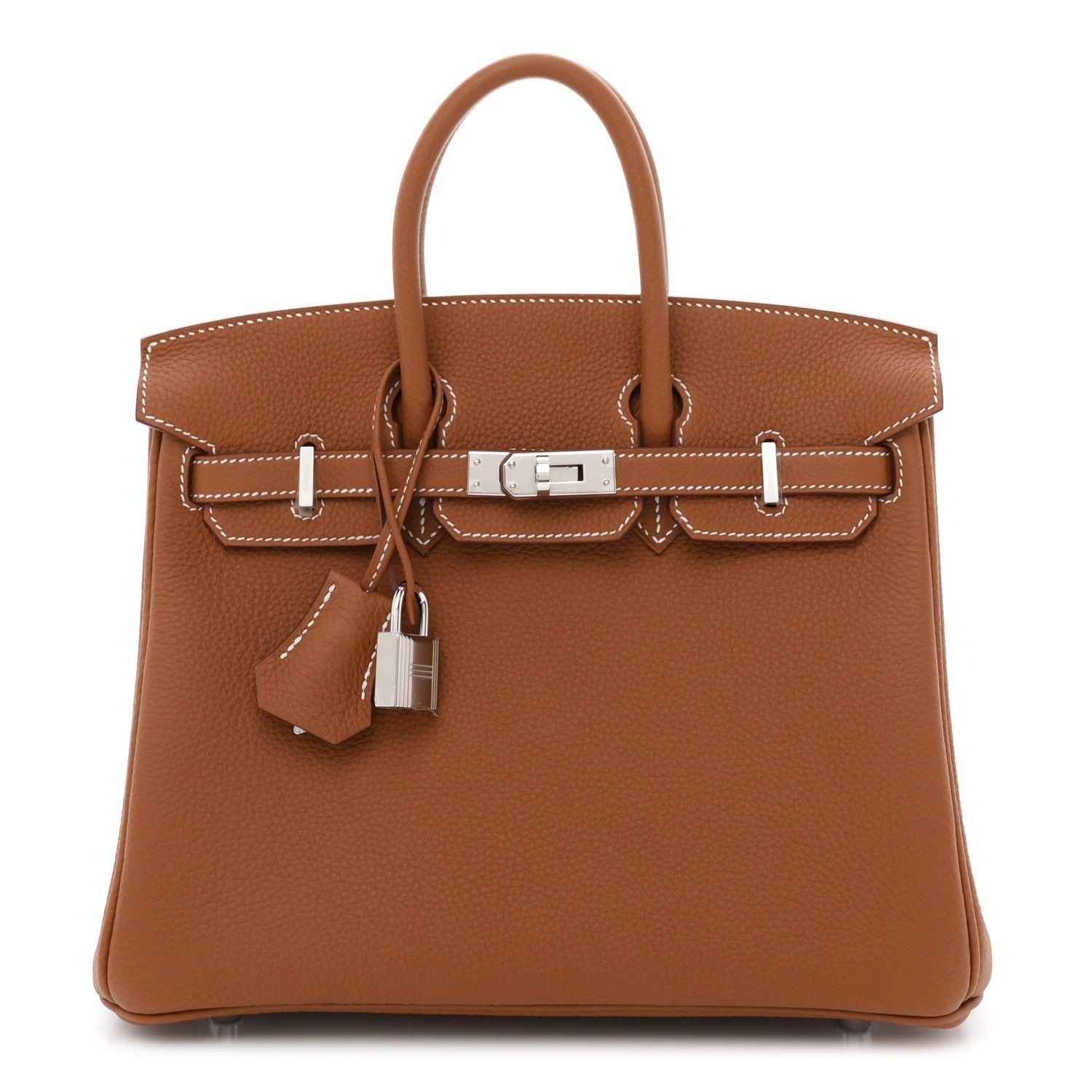 Hermes Birkin 25 Gold PHW Togo leather - Hermès
