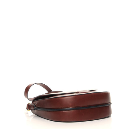 Celine Natural Calfskin Medium Trotteur Burgundy 4 of 8